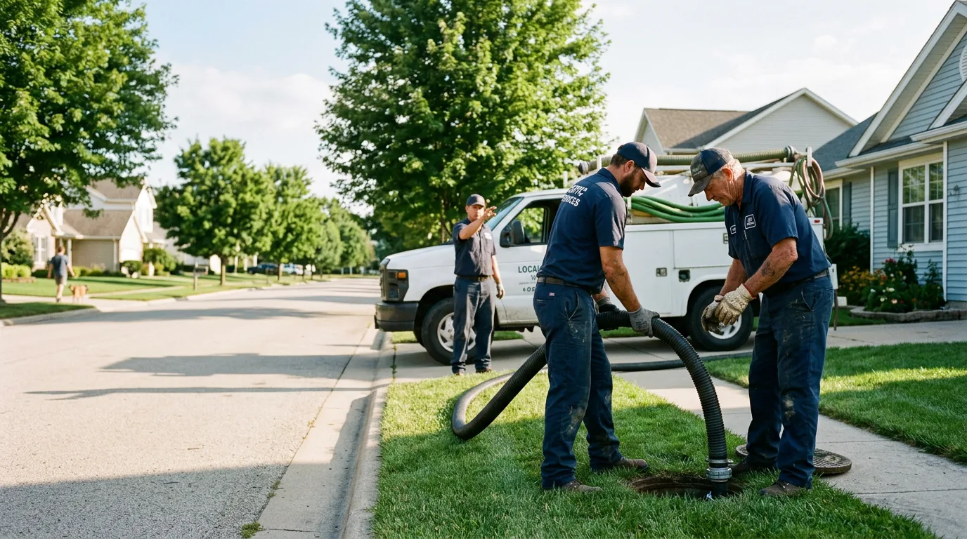 Septic Tank Pumping in Hebron, IN near me